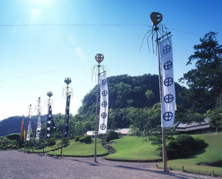 子どもの成長を祝う、五月幟 - 尚古集成館